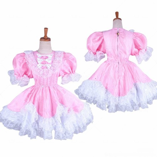 Sissy girl maid pink - girl,