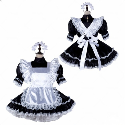 French sissy girl maid - french,