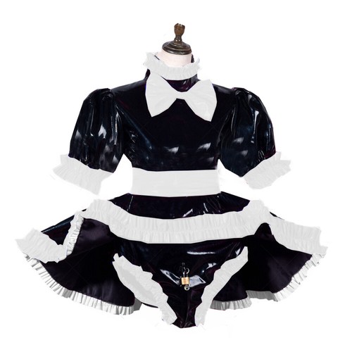 France sissy girl maid - france, pvc