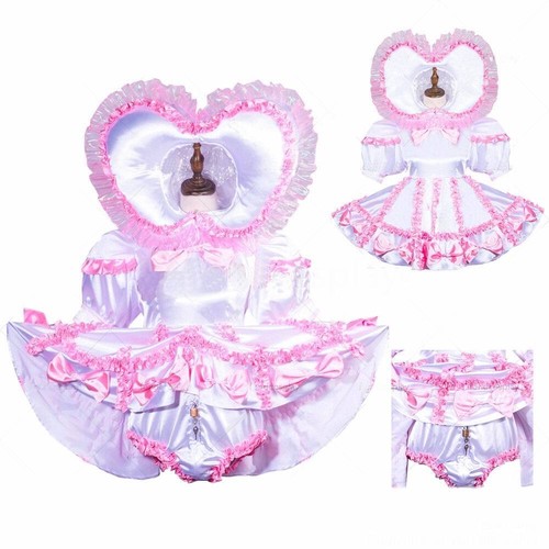 Sissy girl maid lockable pink - sissy,