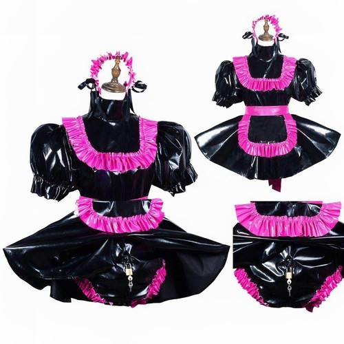 French maid sissy - french,
