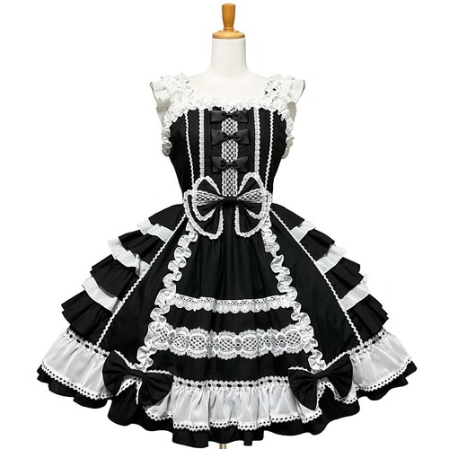 Adult sissy maid - sissy, black