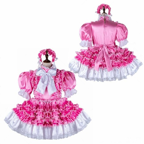Sissy maid girl pink - maid,